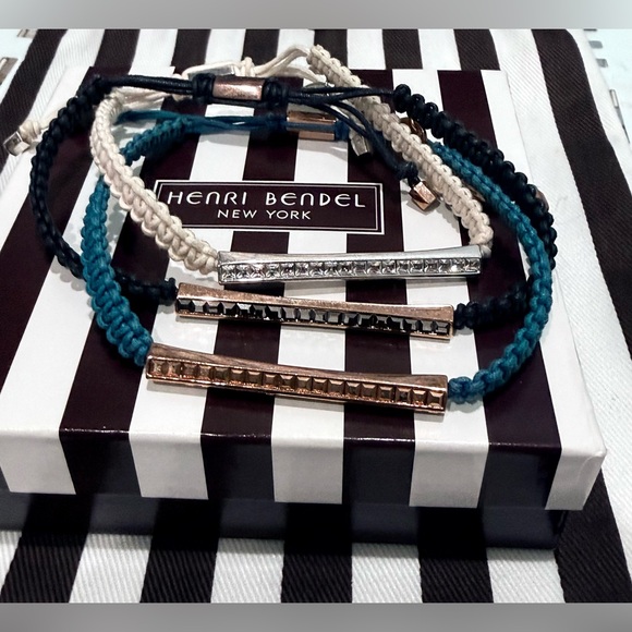 henri bendel Jewelry - henri bendel set of 3 adjustable bracelets
